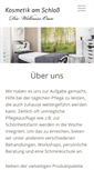 Mobile Screenshot of kosmetik-benrath.de